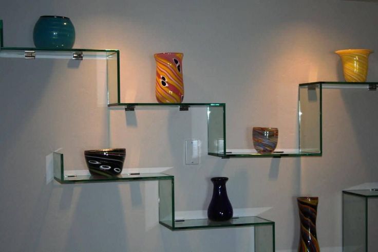 glass shelves