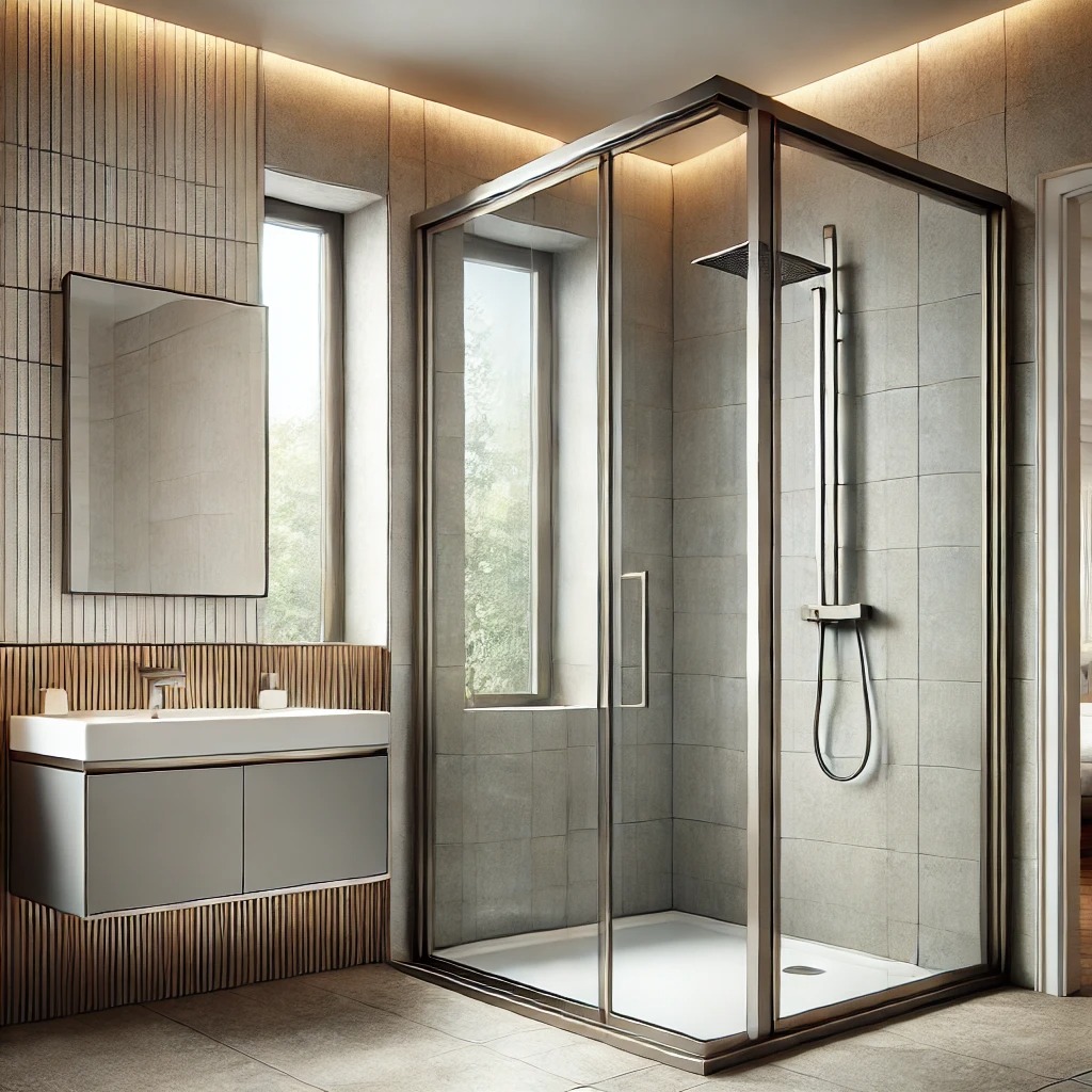 framed glass shower Doors