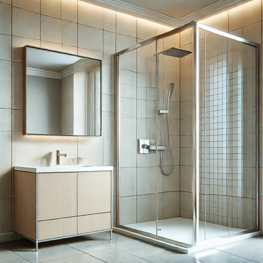 framed glass shower Doors