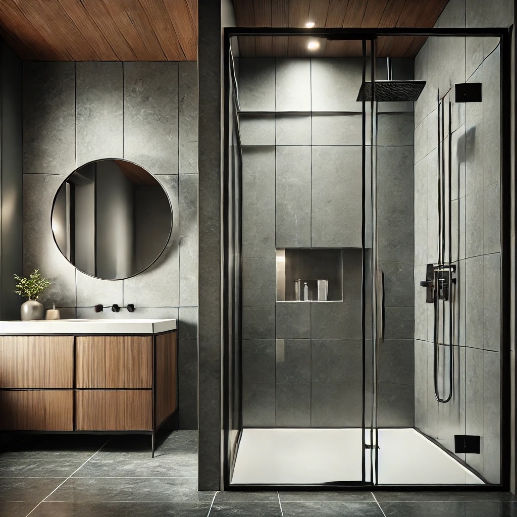 framed glass shower Doors