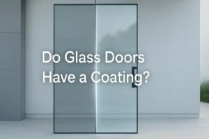 Do Glass Doors Have a Coating on Them