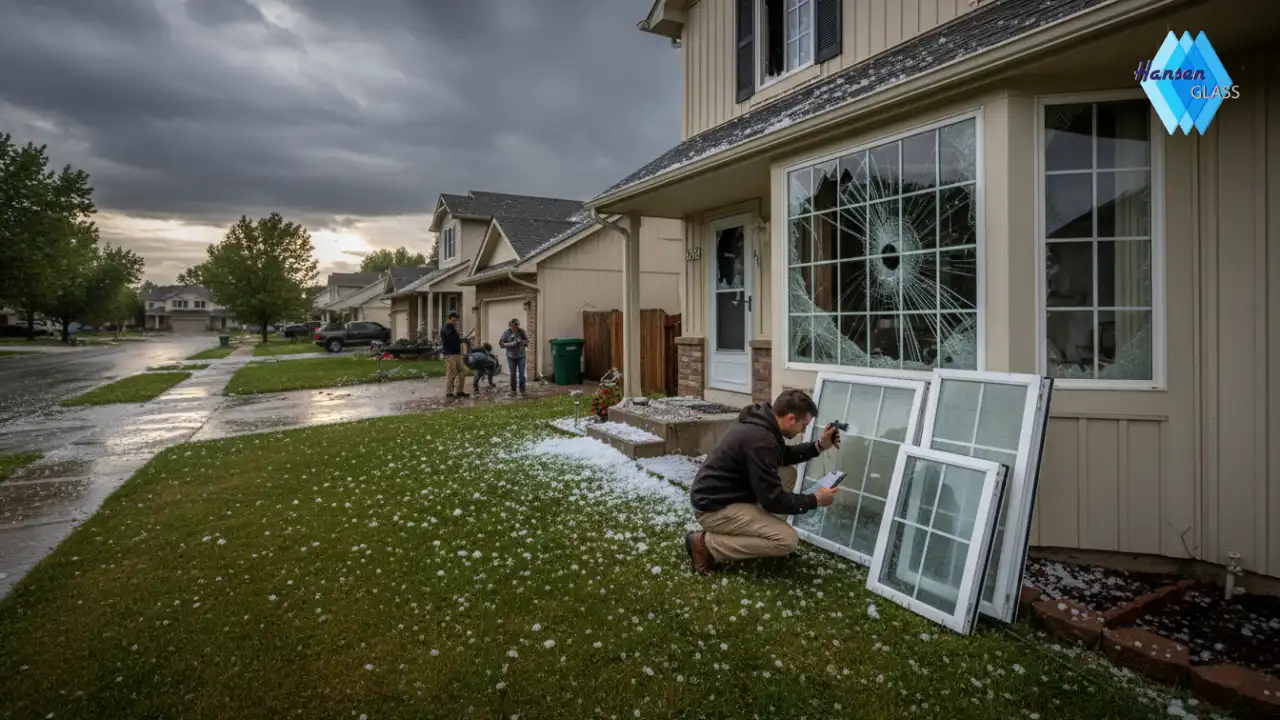 Hail Damage & Window Glass Replacement