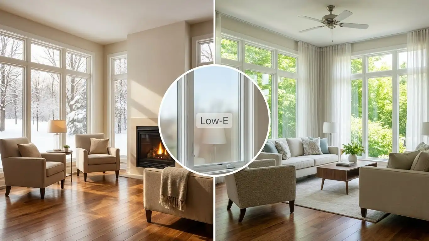 What Does ‘Low-E’ Double-Pane Glass Mean for Your Home