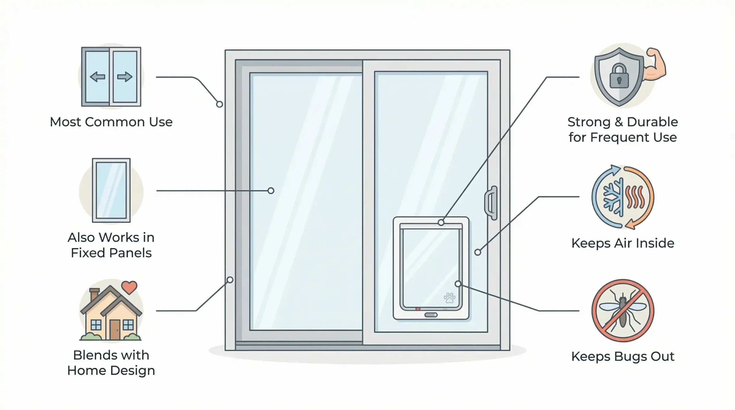 Where This Type of Pet Door Is Used