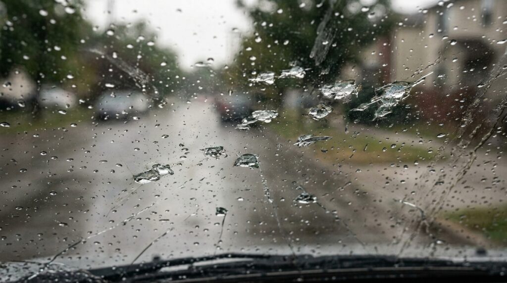 Hail Damage Assessment: When Glass Integrity is Compromised