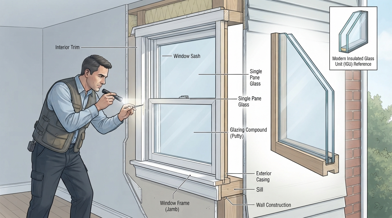 What a Single-Pane Window Break Actually Means Structurally
