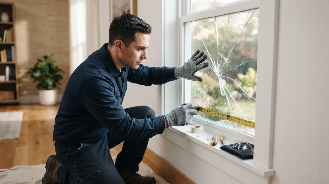 When a Single-Pane Window Breaks What Property Owners Need to Understand Before Calling a Glass Professional